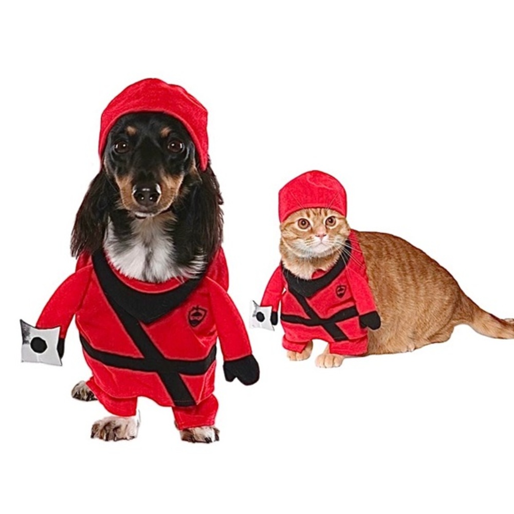 PET NINJA COSTUME NWT